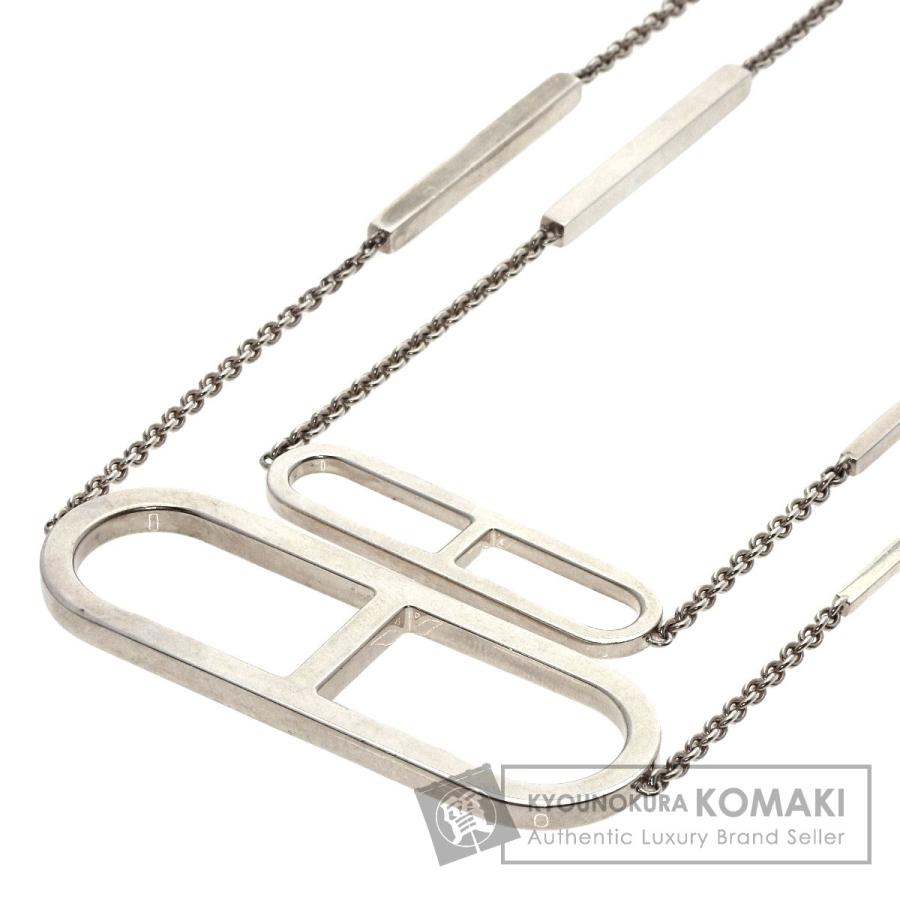 HERMES エルメス シェーヌダンクル ネックレス シルバー HERMES エルメス シェーヌダンクル ネックレス シルバー