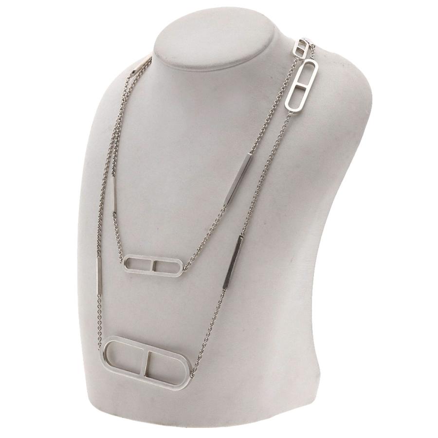 HERMES エルメス シェーヌダンクル ネックレス シルバー HERMES エルメス シェーヌダンクル ネックレス シルバー