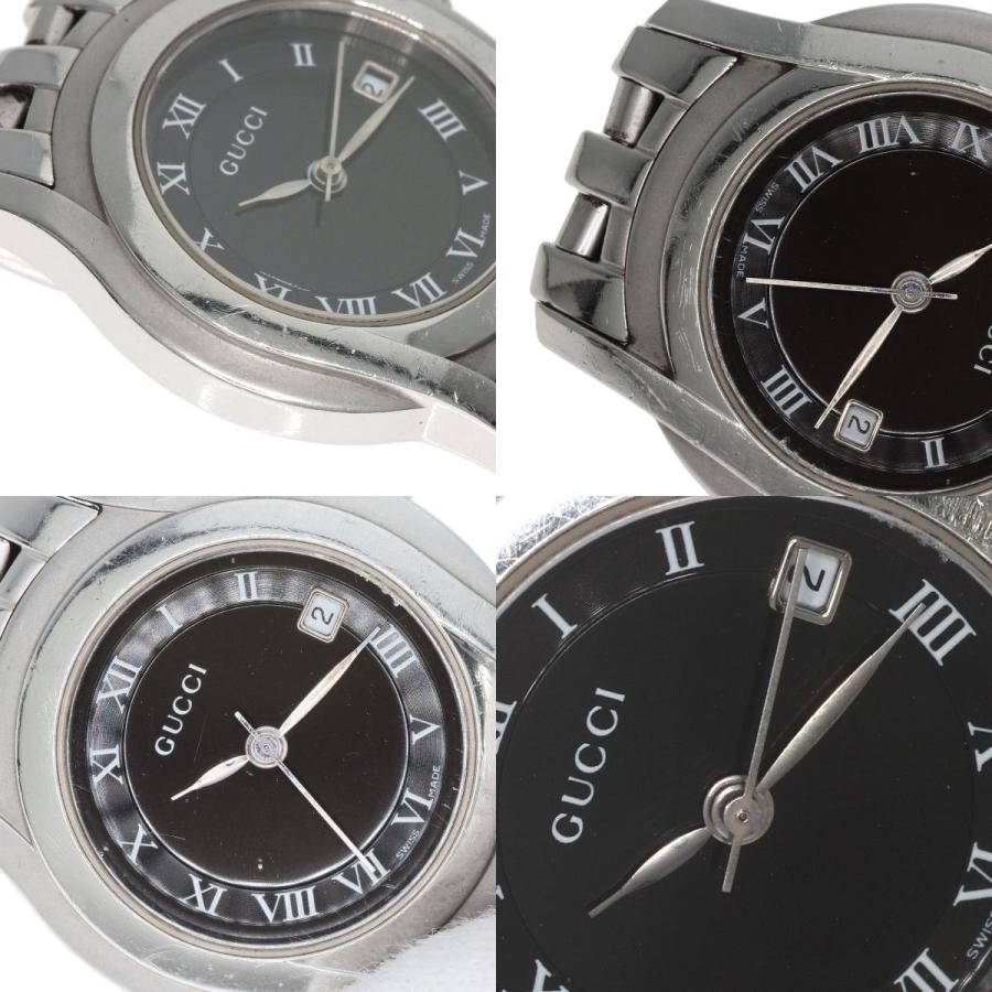 GUCCI グッチ 5500L ラウンドフェイス 腕時計 ステンレス GUCCI グッチ 5500L ラウンドフェイス 腕時計 ステンレス
