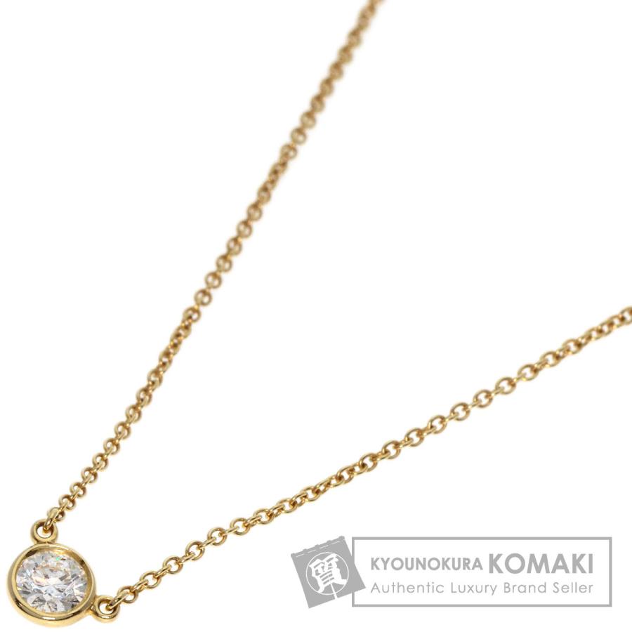 TIFFANY&Co. ティファニー バイザヤード 1P ダイヤモンド ネックレス 