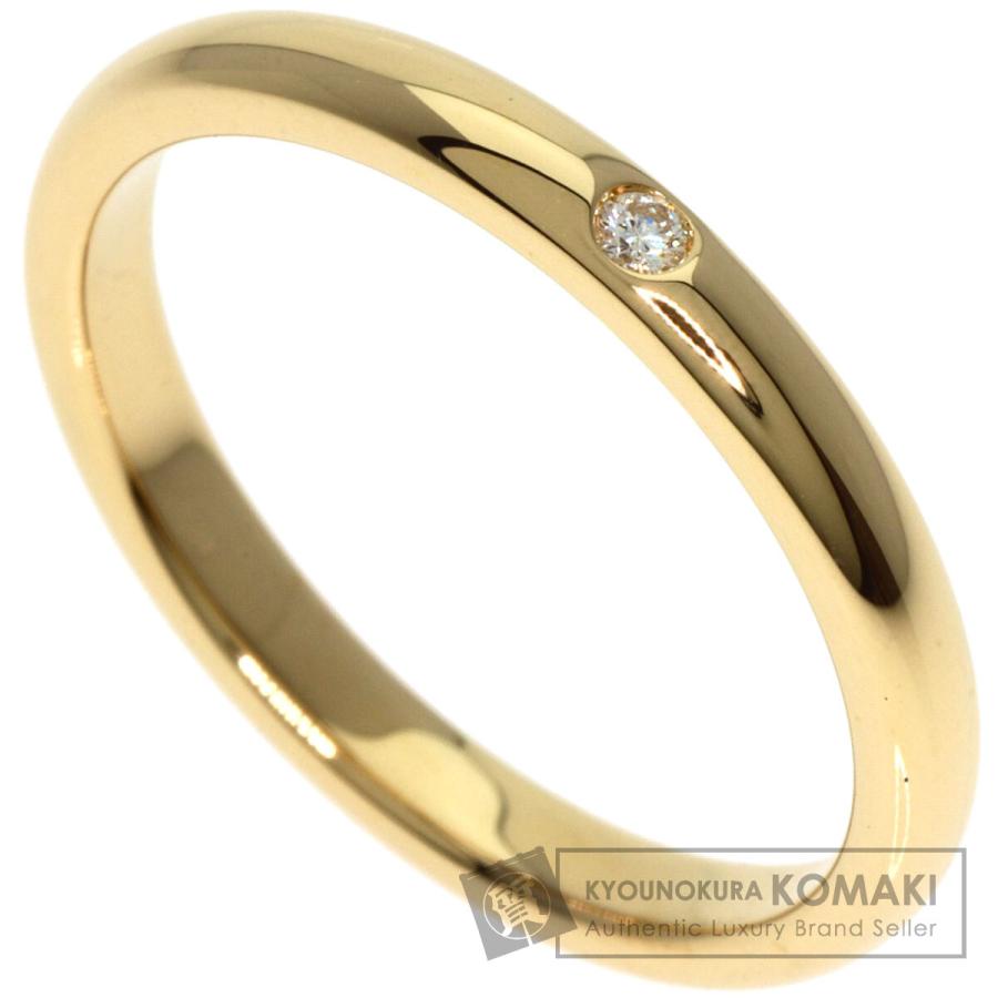 TIFFANY&Co. ティファニー スタッキングバンド 1P ダイヤモンド リング  