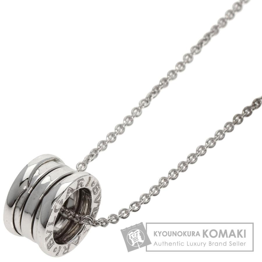 BVLGARI ブルガリ B-zero1 ビーゼロワン ネックレス K18ホワイト  