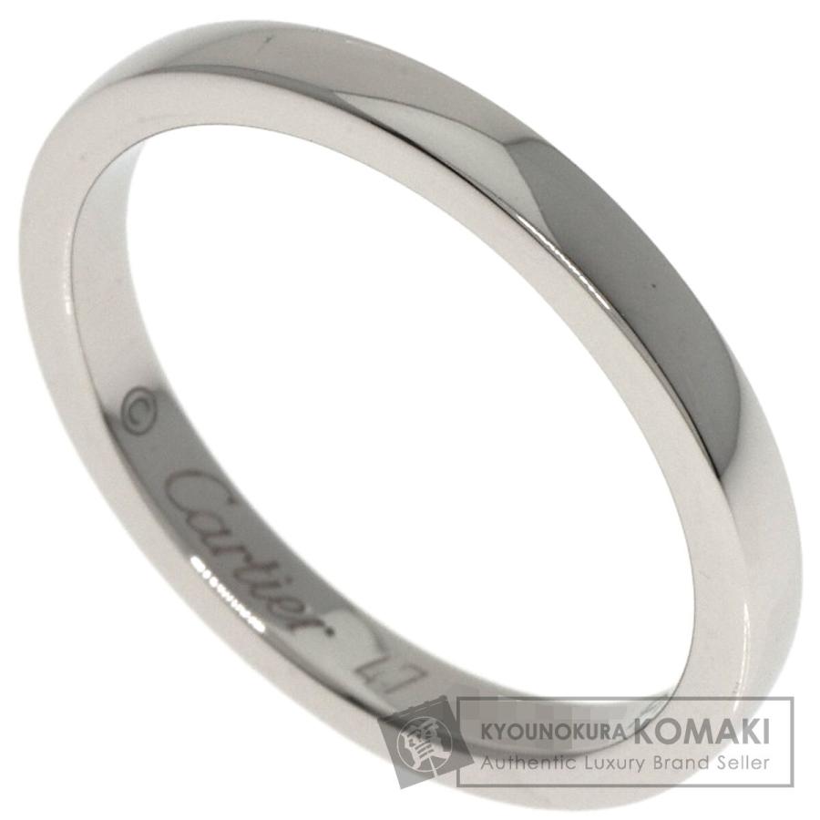 中古 カルティエ CARTIER レディース リング・指輪 Pt950プラチナ 