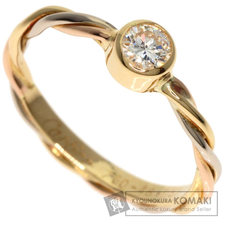 Cartier CARTIER カルティエ ツイストリング 1P ダイヤモンド リング  