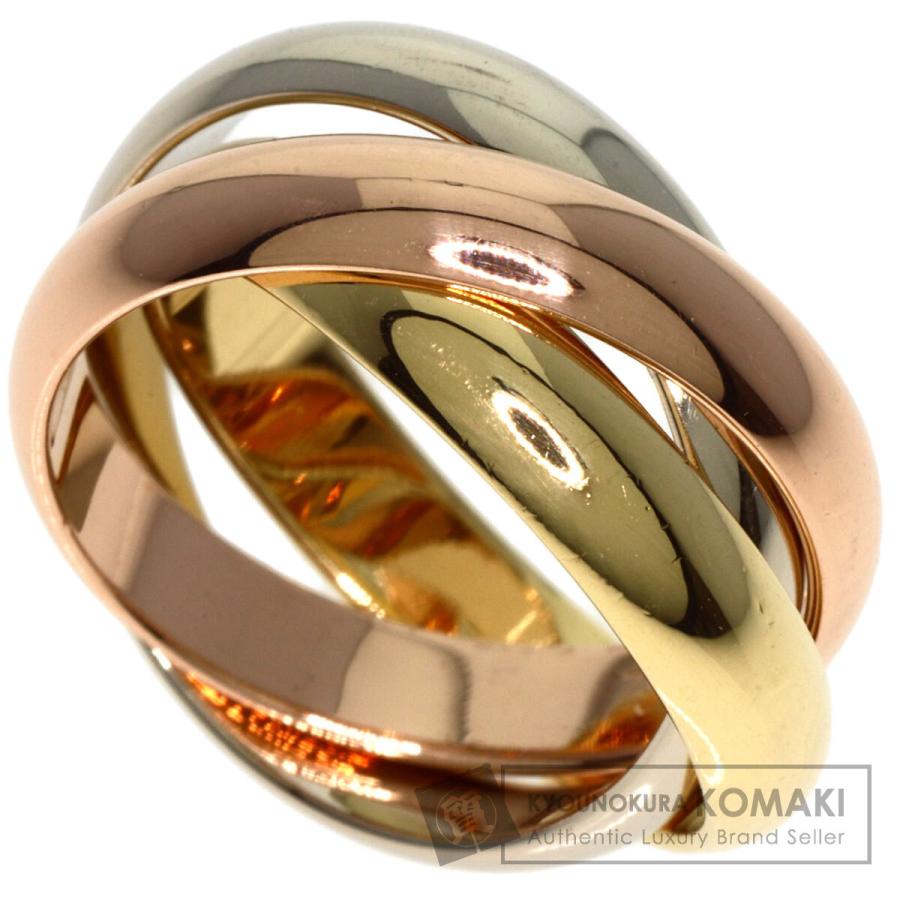 Cartier CARTIER カルティエ トリニティ #47 リング・指輪 K18イエロー  
