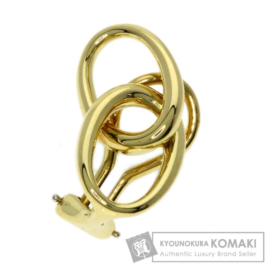 TIFFANY&Co. ティファニー ダブルループ 片方のみ イヤリング K18 
