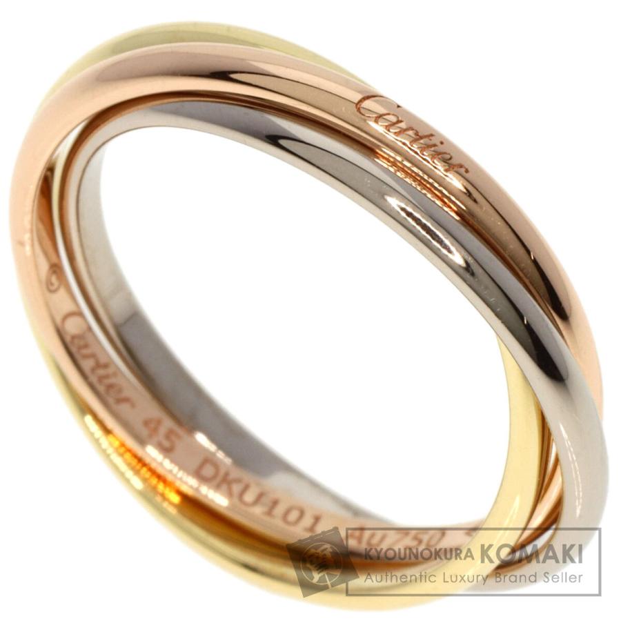 Cartier カルティエ トリニティリングXS 49 #9号 カルティエ トリニティリング #49 レディース リング・指輪 9号