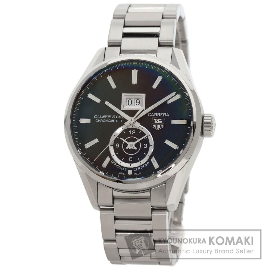 TAG HEUER タグホイヤー WAR5010 カレラ グランドデイト GMT 腕時計  