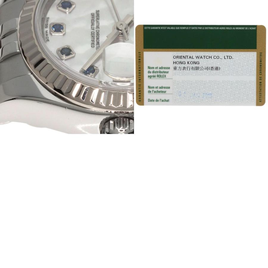 ROLEX ロレックス 179174NGS デイトジャスト 10P サファイア ROLEX ロレックス 179174NGS デイトジャスト 10P サファイア