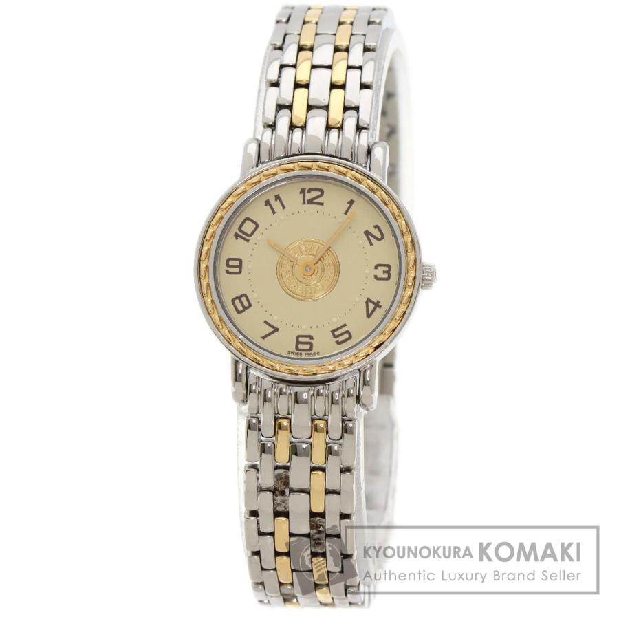 HERMES（エルメス） SE4.220 セリエ 腕時計 ステンレススチール SSxGP