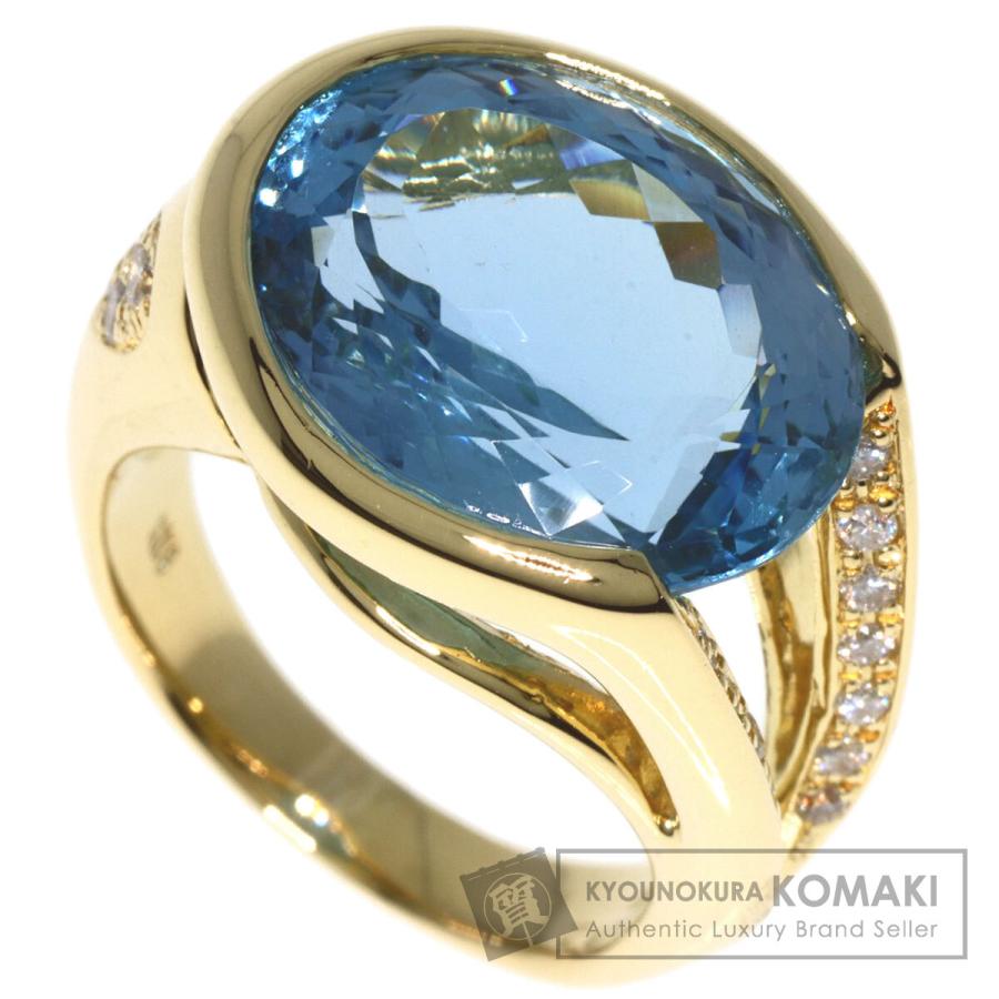 SELECT JEWELRY セレクトジュエリー アクアマリン ダイヤモンド リング  