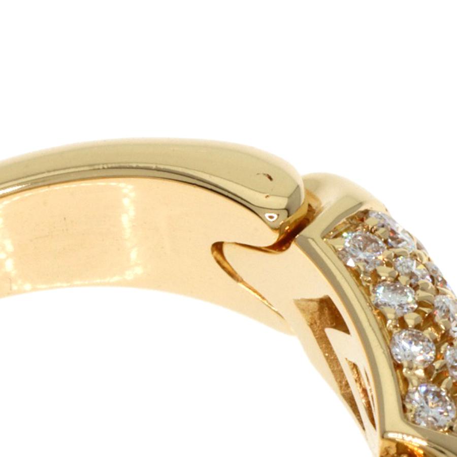 BVLGARI ブルガリ チェルタウラ ダイヤモンド リング・指輪 K18 BVLGARI ブルガリ チェルタウラ ダイヤモンド リング・指輪 K18