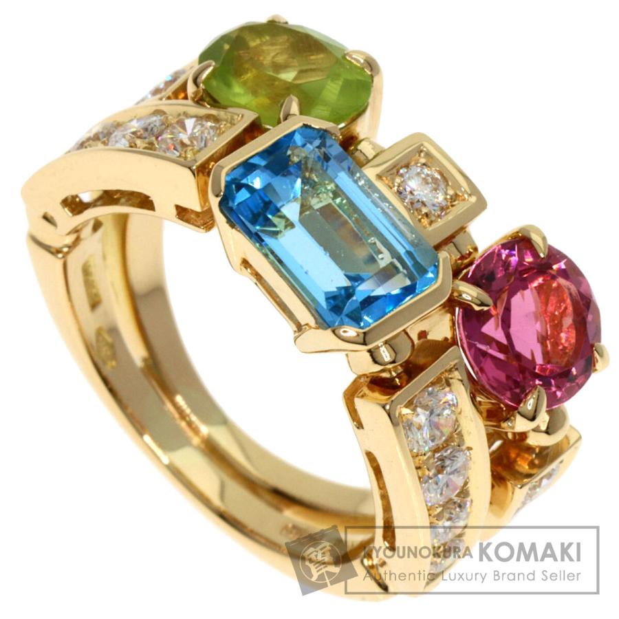 BVLGARI ブルガリ アレグラ ダイヤモンド リング・指輪 K18イエロー  