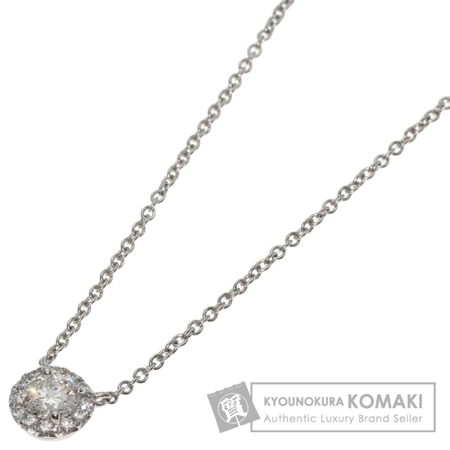 ティファニー アリア ネックレス ダイヤモンド Pt950 TIFFANY&Co. 中古  