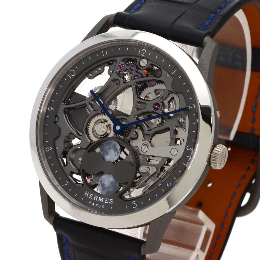 HERMES エルメス CA6.841 スリム ドゥ スケルトン リュンヌ HERMES エルメス CA6.841 スリム ドゥ スケルトン リュンヌ