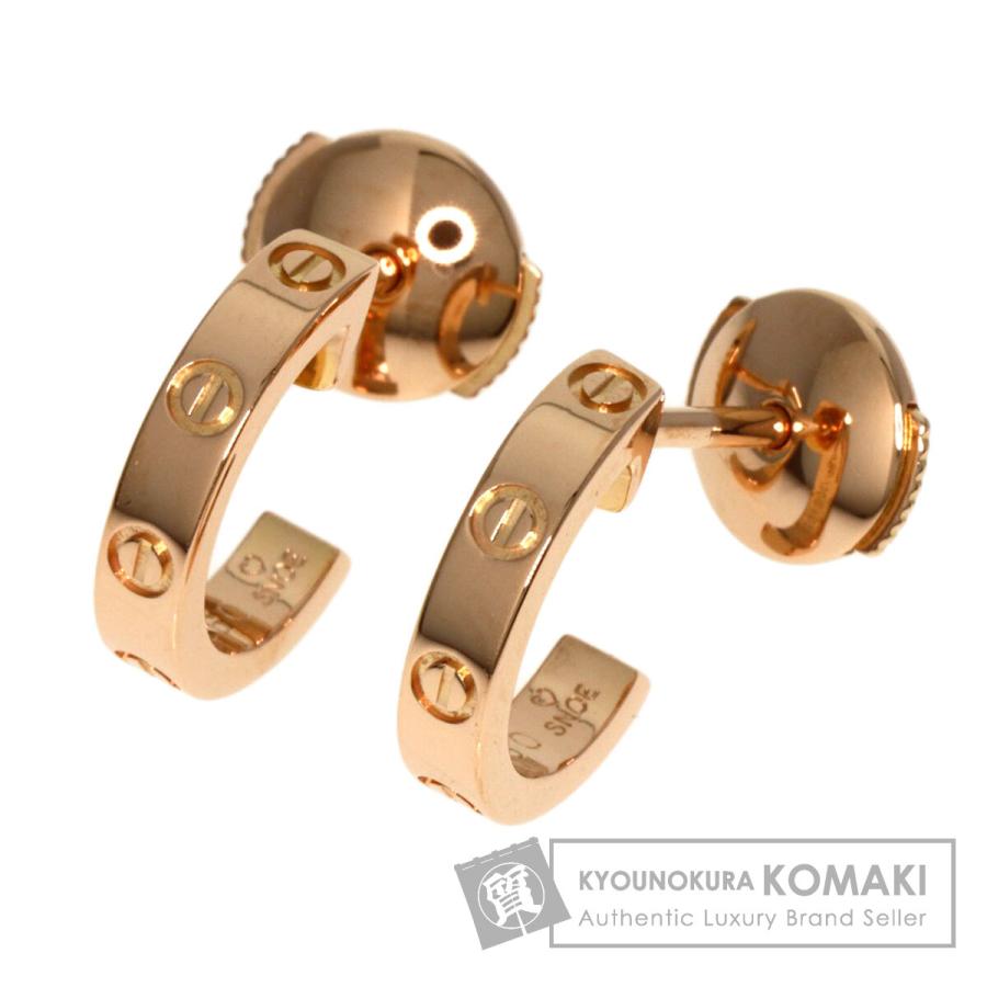 Cartier CARTIER カルティエ ミニラブ ピアス K18ピンクゴールド Cartier CARTIER カルティエ ミニラブ ピアス K18ピンクゴールド