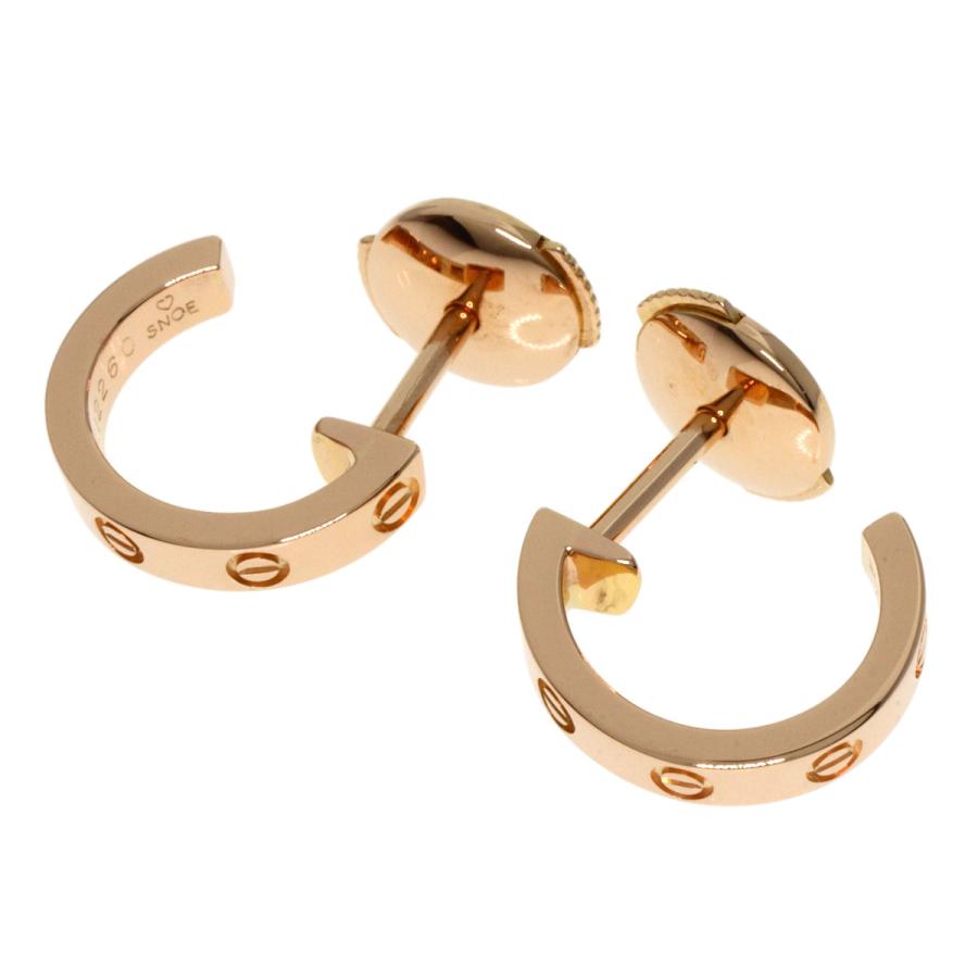 Cartier CARTIER カルティエ ミニラブ ピアス K18ピンクゴールド Cartier CARTIER カルティエ ミニラブ ピアス K18ピンクゴールド