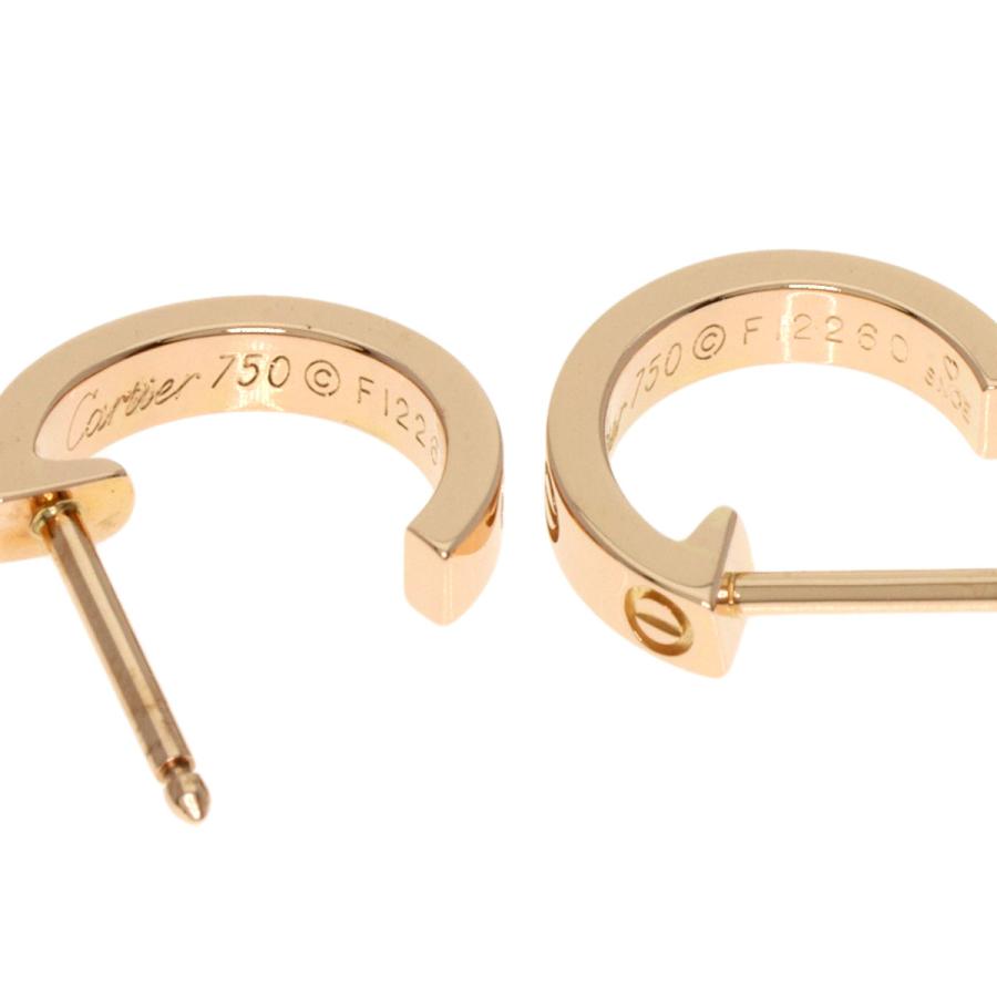 Cartier CARTIER カルティエ ミニラブ ピアス K18ピンクゴールド Cartier CARTIER カルティエ ミニラブ ピアス K18ピンクゴールド