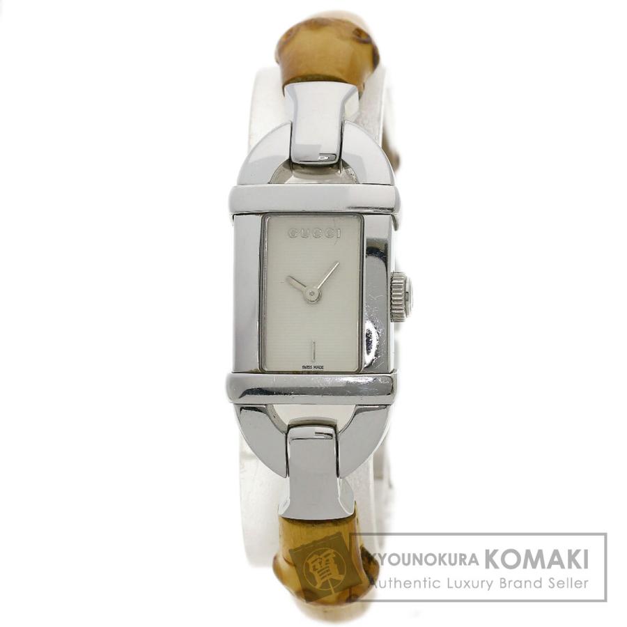 GUCCI（グッチ） 6800L バンブー 腕時計 ステンレススチール バンブー