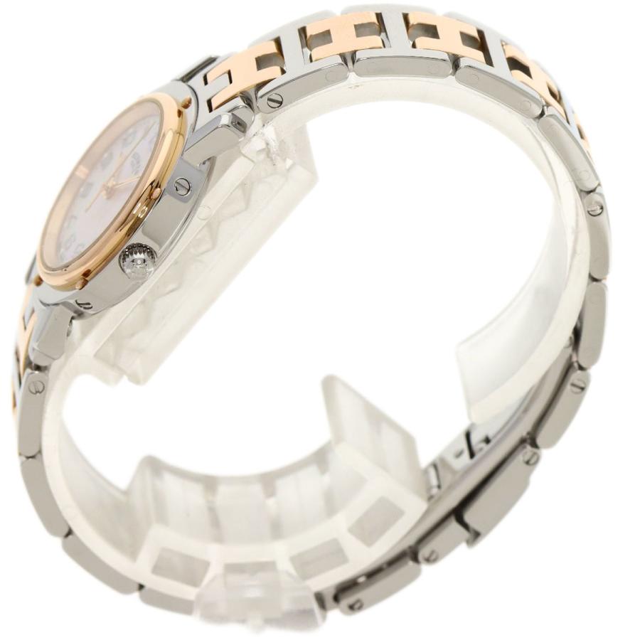 HERMES エルメス CL4.221 クリッパー ナクレ 新バックル 腕時計 HERMES エルメス CL4.221 クリッパー ナクレ 新バックル 腕時計