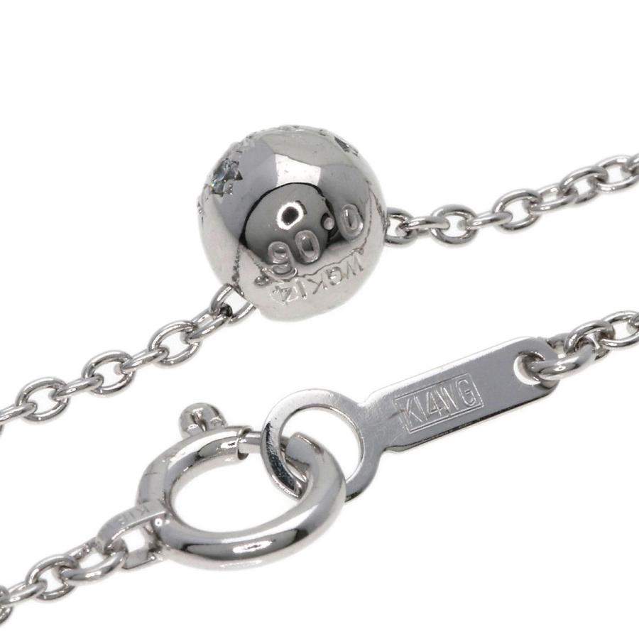 TASAKI タサキ ダイヤモンド ネックレス K14ホワイトゴールド TASAKI タサキ ダイヤモンド ネックレス K14ホワイトゴールド