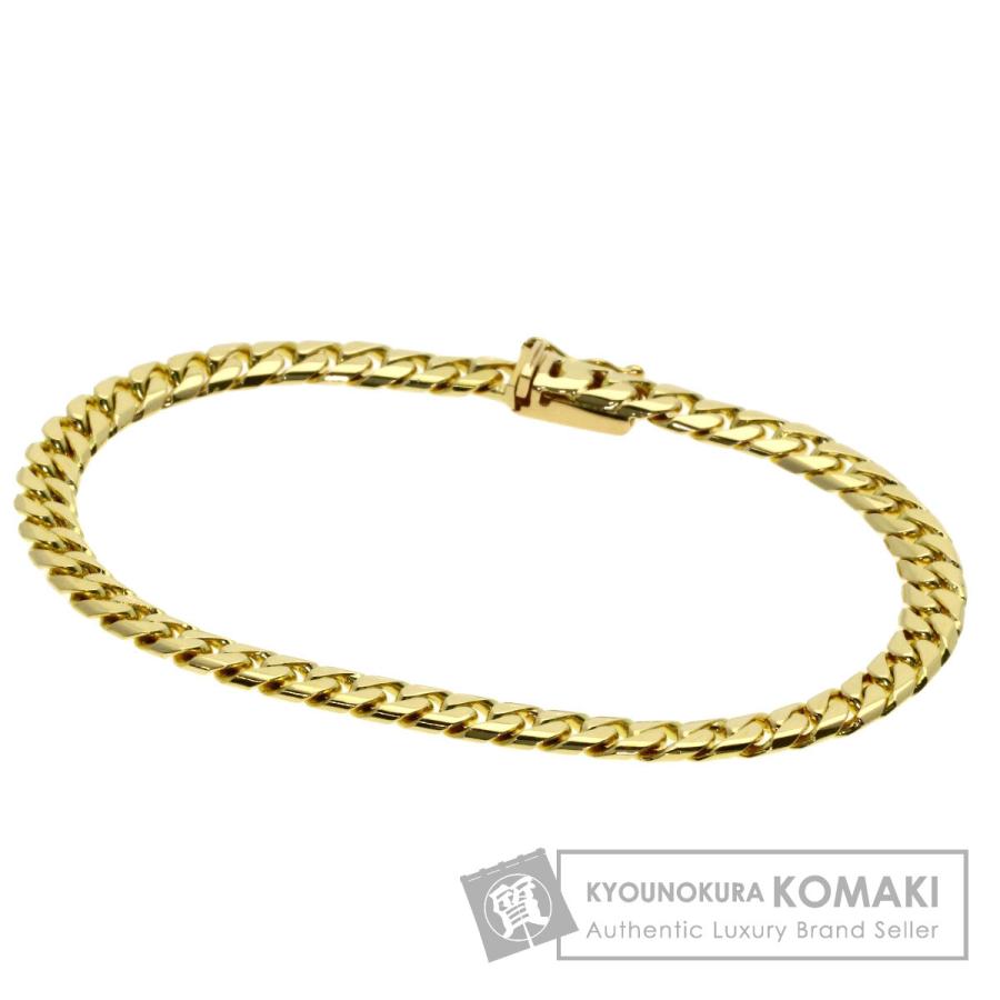 ジュエリー 喜平 キヘイ 6面 ブレスレット K18イエローゴールド 中古  