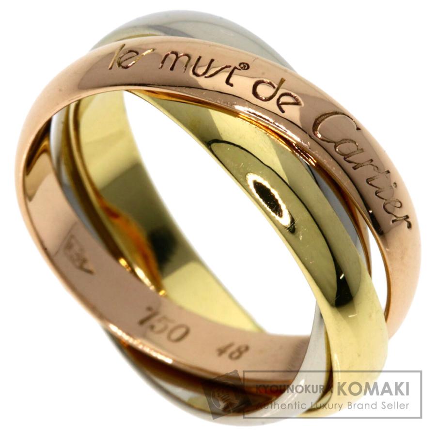 Cartier（カルティエ） トリニティ #48 リング・指輪 K18イエロー