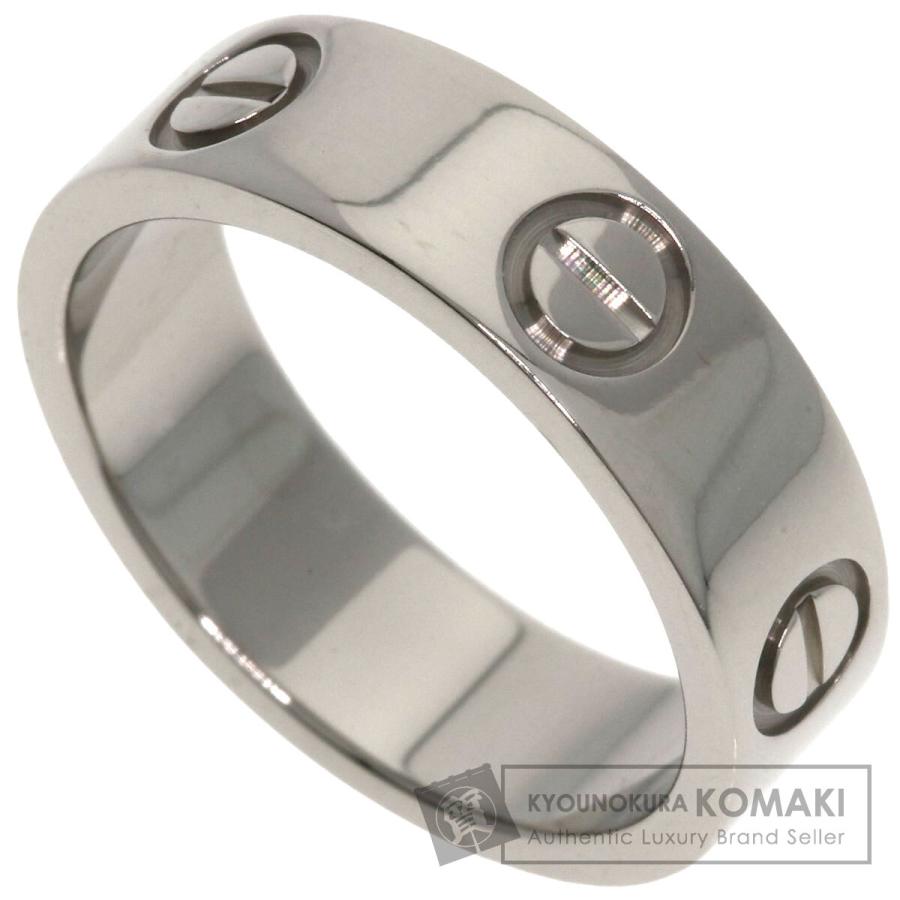 Cartier（カルティエ） ラブリング #51 リング・指輪 K18ホワイト