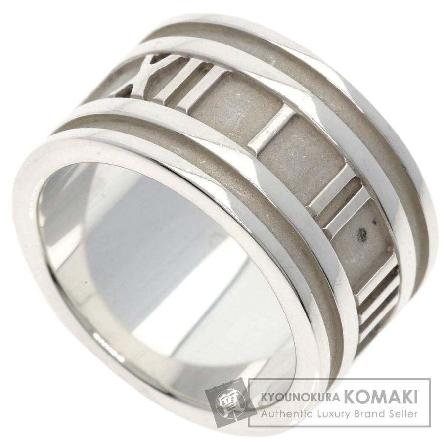 TIFFANY&Co. ティファニー アトラス ワイド リング・指輪 シルバー  