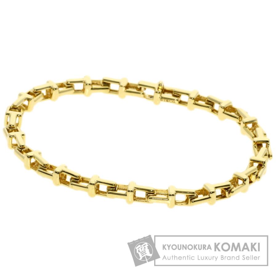 TIFFANY&Co.（ティファニー） Tナロー チェーン ブレスレット K18