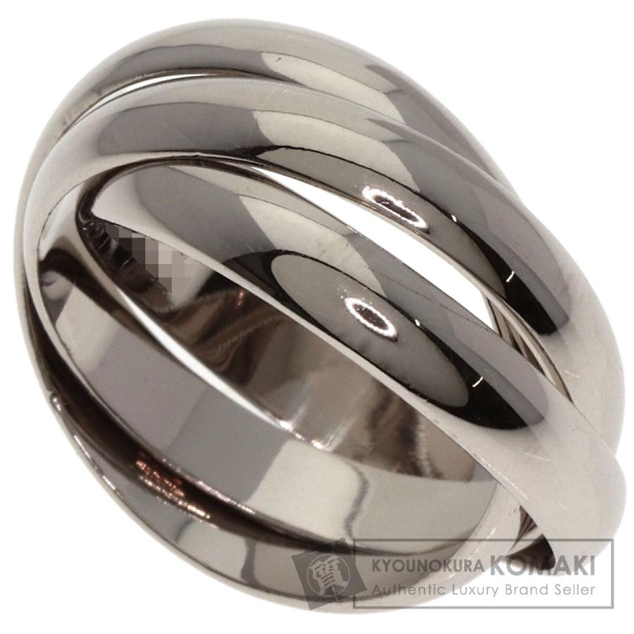 カルティエ　トリニティリング　52 K18ホワイトゴールド Cartier CARTIER カルティエ トリニティ #52 リング・指輪 K18ホワイト