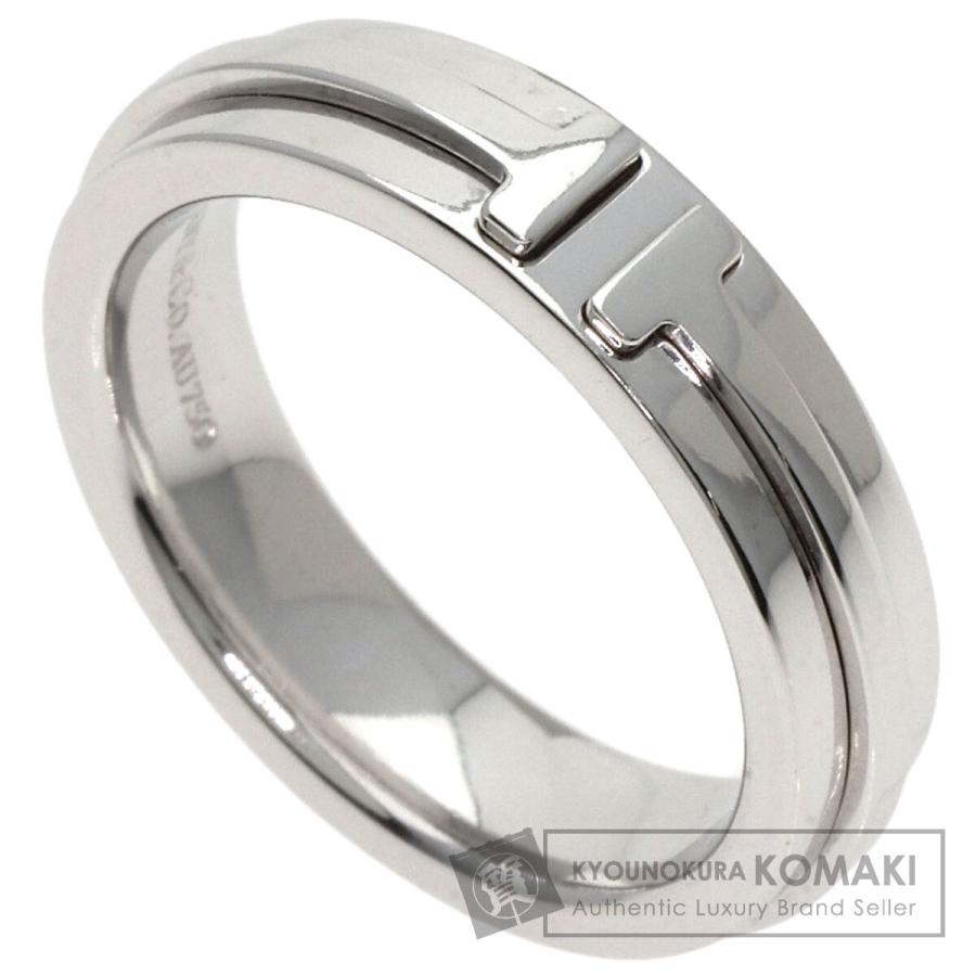 TIFFANY&Co.（ティファニー） T TWO ナロー リング・指輪 K18ホワイト