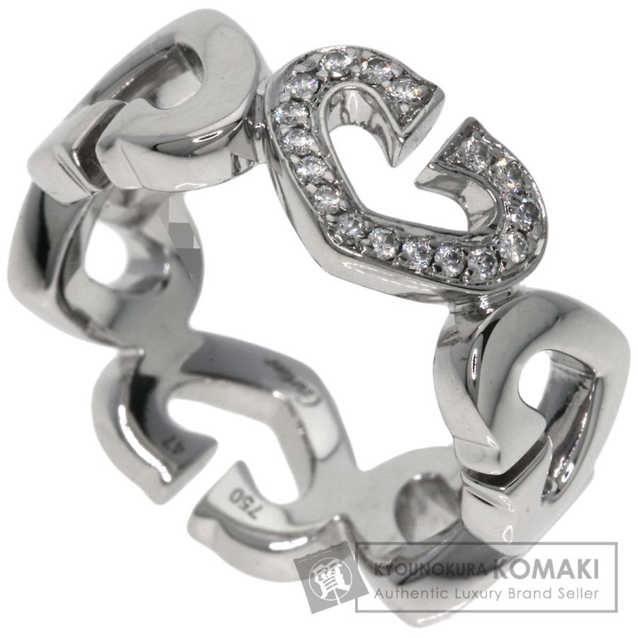Cartier（カルティエ） Cハート ダイヤモンド #47 リング・指輪 K18