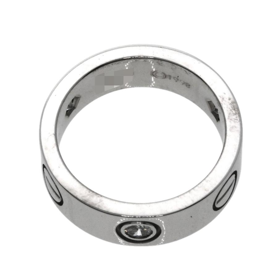 Cartier（カルティエ） ラブリング ハーフ ダイヤモンド #47 リング 