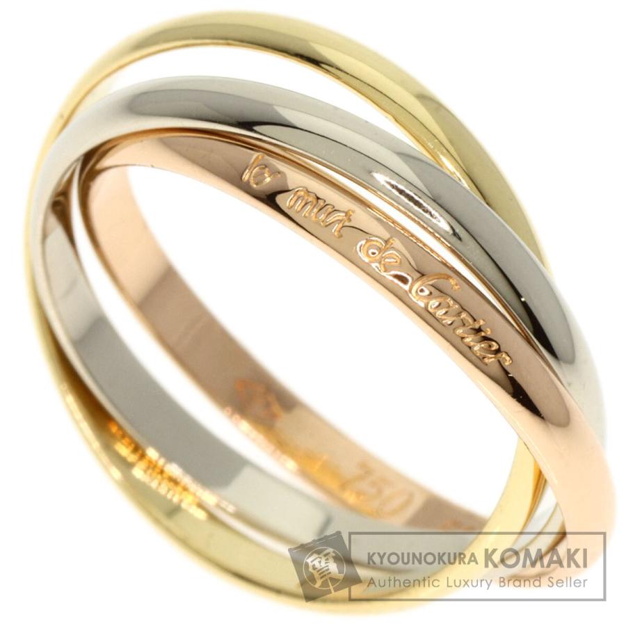 Cartier CARTIER カルティエ トリニティ XS #50 リング・指輪 K18  