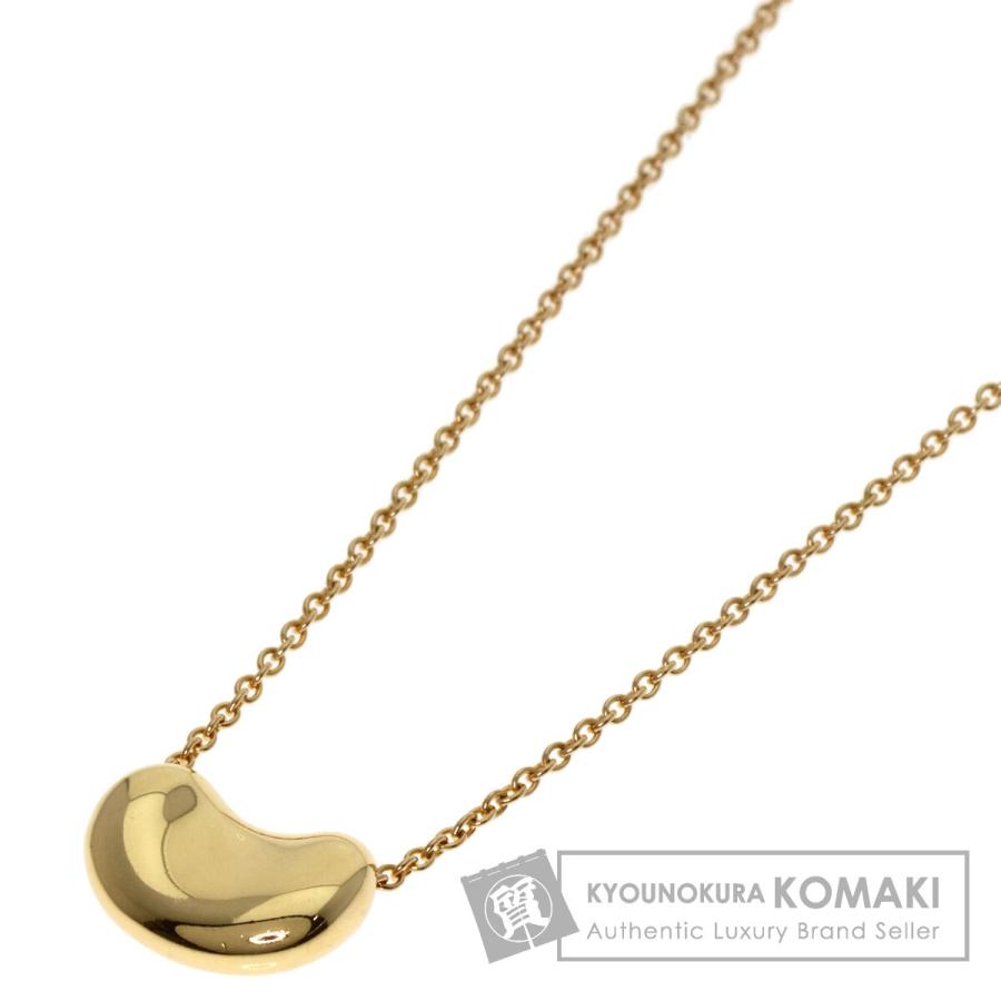 TIFFANY&Co. ティファニー ビーン ネックレス K18イエロー