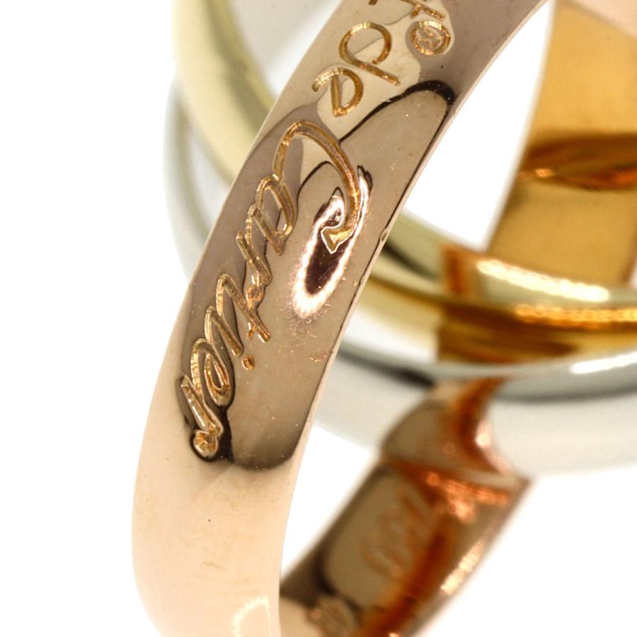 Cartier CARTIER カルティエ トリニティ #48 リング・指輪 K18イエロー  