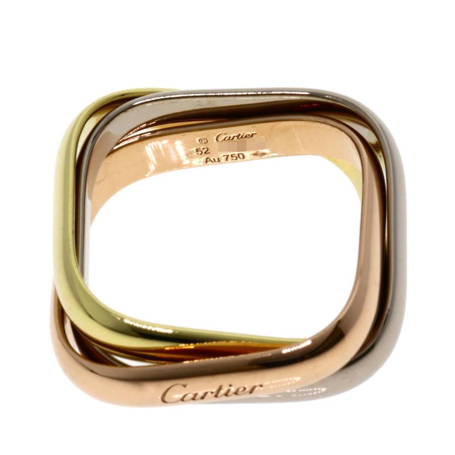 Cartier CARTIER カルティエ トリニティ クッションリング Cartier CARTIER カルティエ トリニティ クッションリング