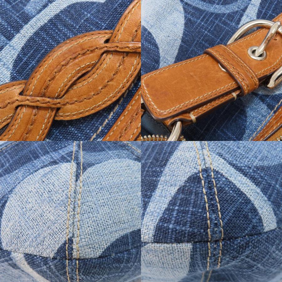 コーチ:アクセサリーポーチ シグネチャー ワンショルダーバッグ