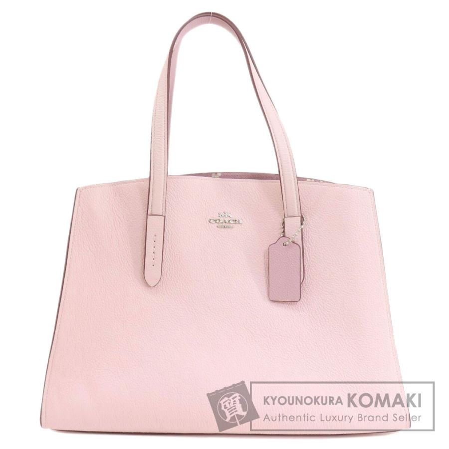 COACH コーチ 30318 チャーリー キャリーオール トートバッグ レザー 