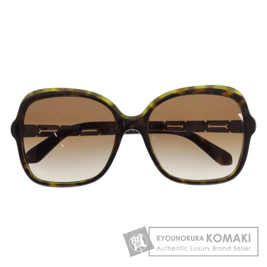 BVLGARI ブルガリ ラメ ラインストーン サングラス プラスチック  