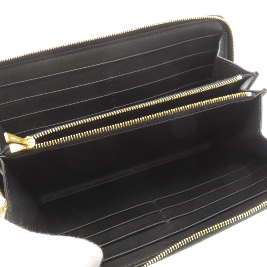 CELINE セリーヌ ロゴモチーフ 長財布(小銭入れあり) カーフ CELINE セリーヌ ロゴモチーフ 長財布(小銭入れあり) カーフ