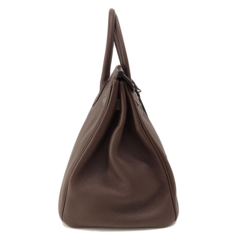 HERMES（エルメス） バーキン35 ダークブラウン シルバー金具