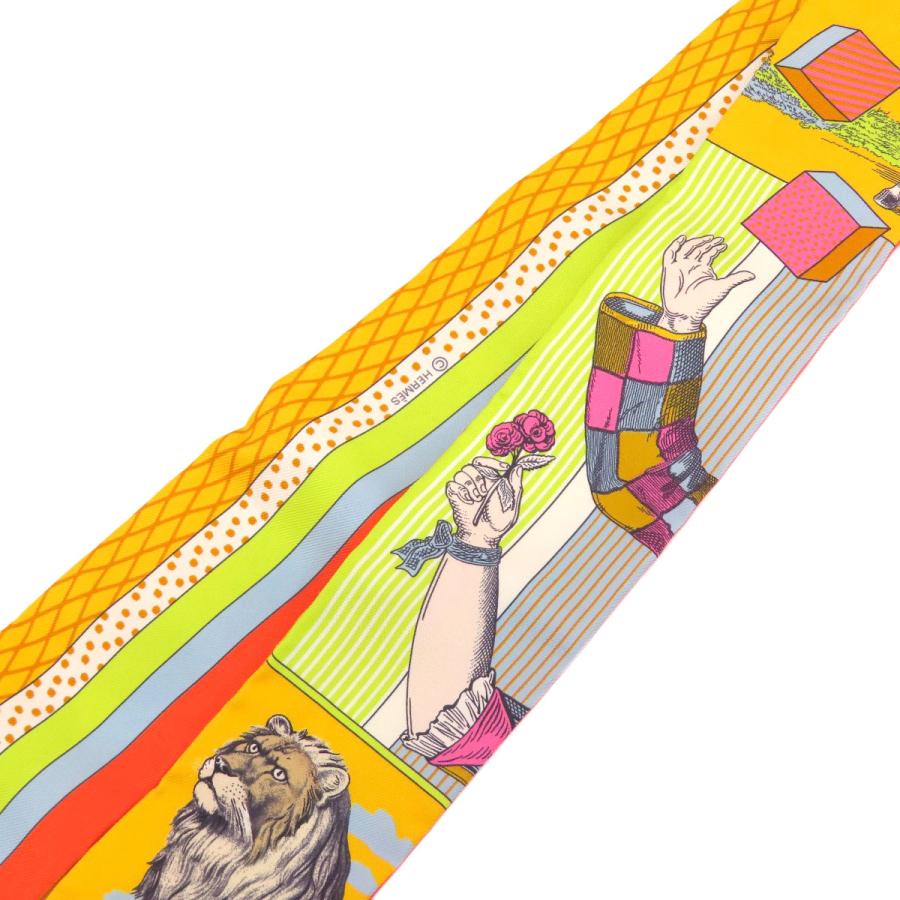 HERMES エルメス ツイリー スカーフ シルク レディース 中古（中古 