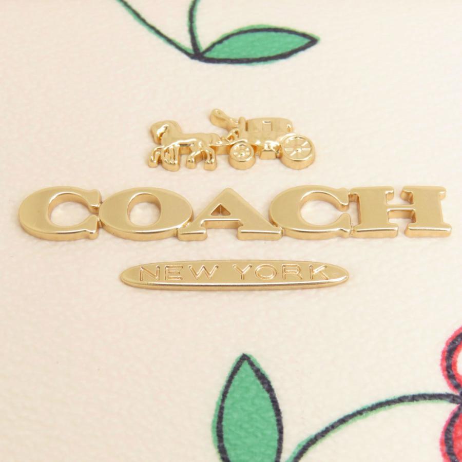 COACH コーチ CF420 ジェイミー カメラバッグ ハートチェリー プリント ショルダーバッグ レザー レディース 中古｜kyounokura｜07