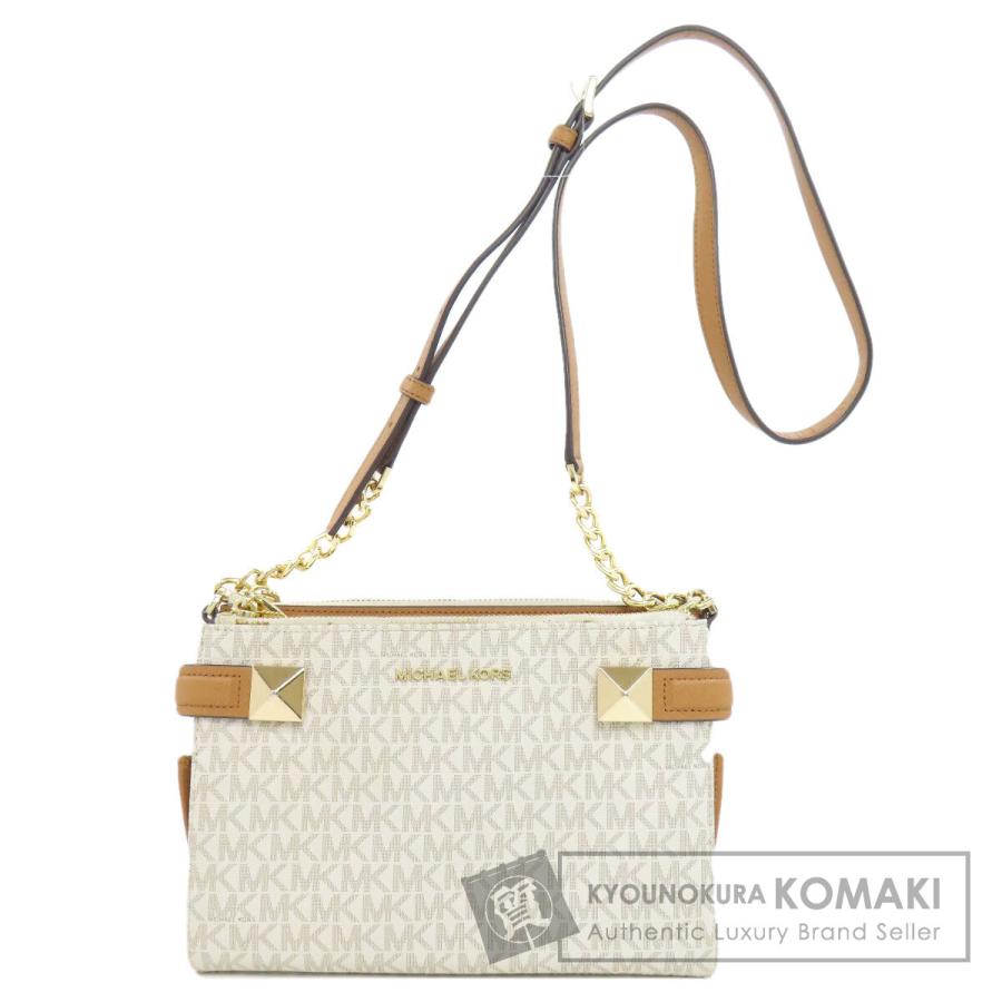 Michael Kors マイケルコース MKシグネチャー ショルダーバッグ PVC