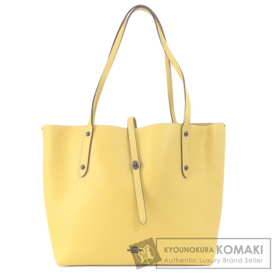 COACH コーチ ロゴ トートバッグ レザー レディース 中古 : ブランド京  