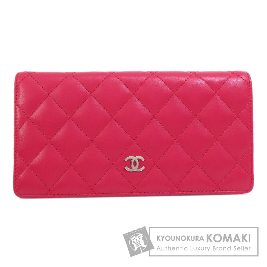 CHANEL シャネル マトラッセ シルバー金具 長財布（小銭入れあり  