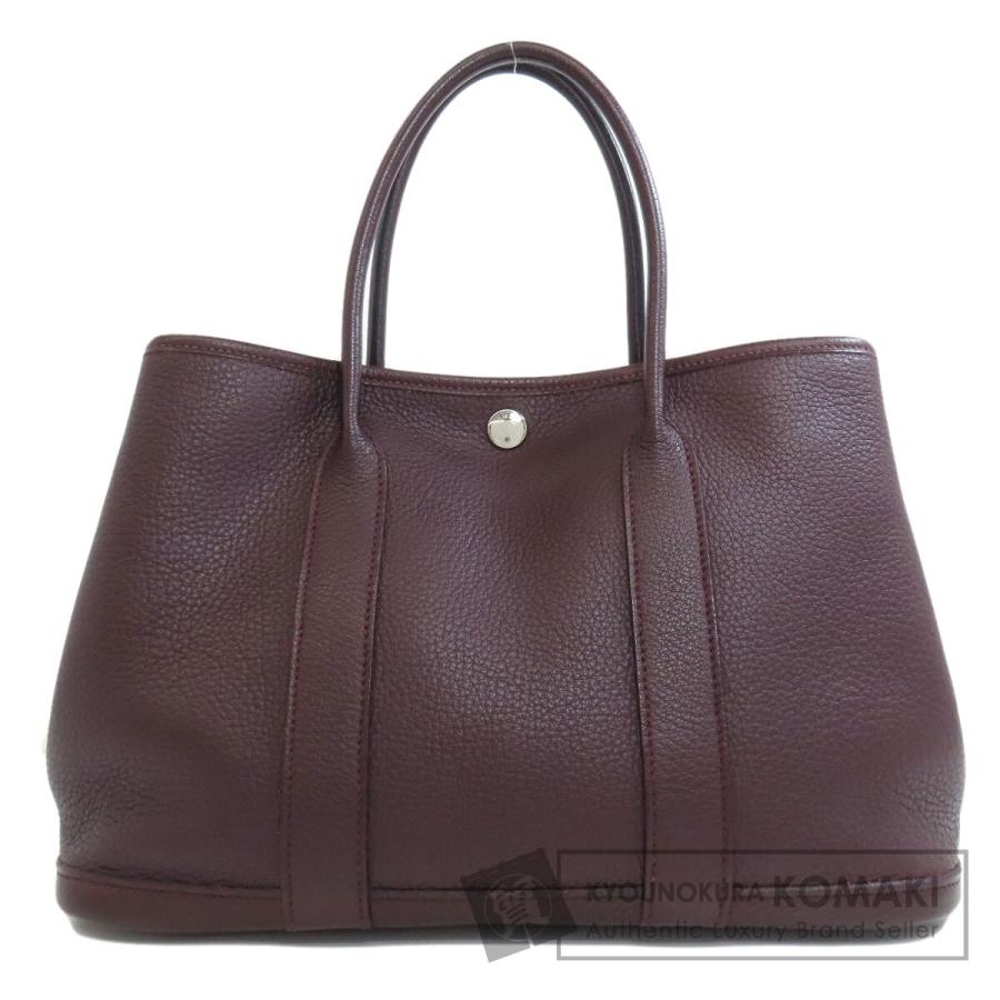 エルメス HERMES  ガーデンパーティTPM シルバー金具  ハンドバッグ ネゴンダ レディース  中古 HERMES（エルメス） ガーデンパーティTPM シルバー金具 ハンドバッグ