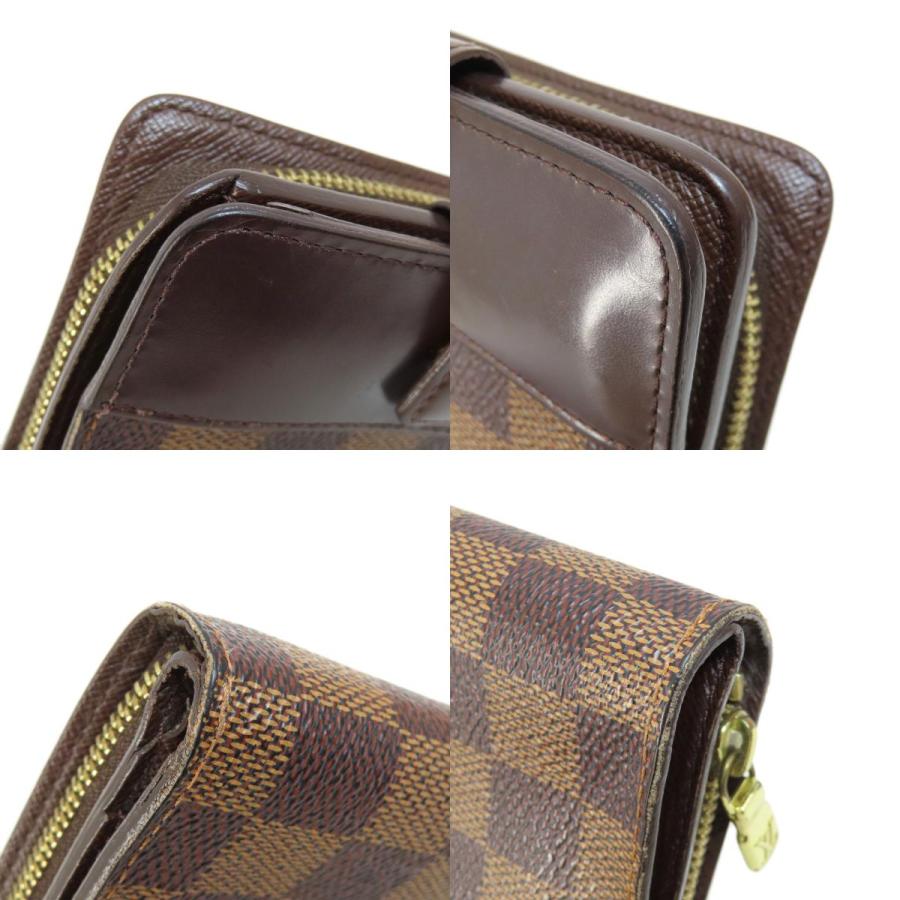 LOUIS VUITTON ルイヴィトン M61668 コンパクト・ジップ 二つ折り財布 